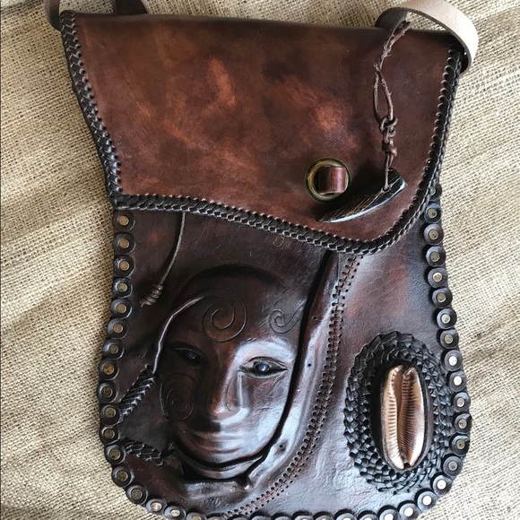 Handmade Leather Purse - Picture 1 of 2